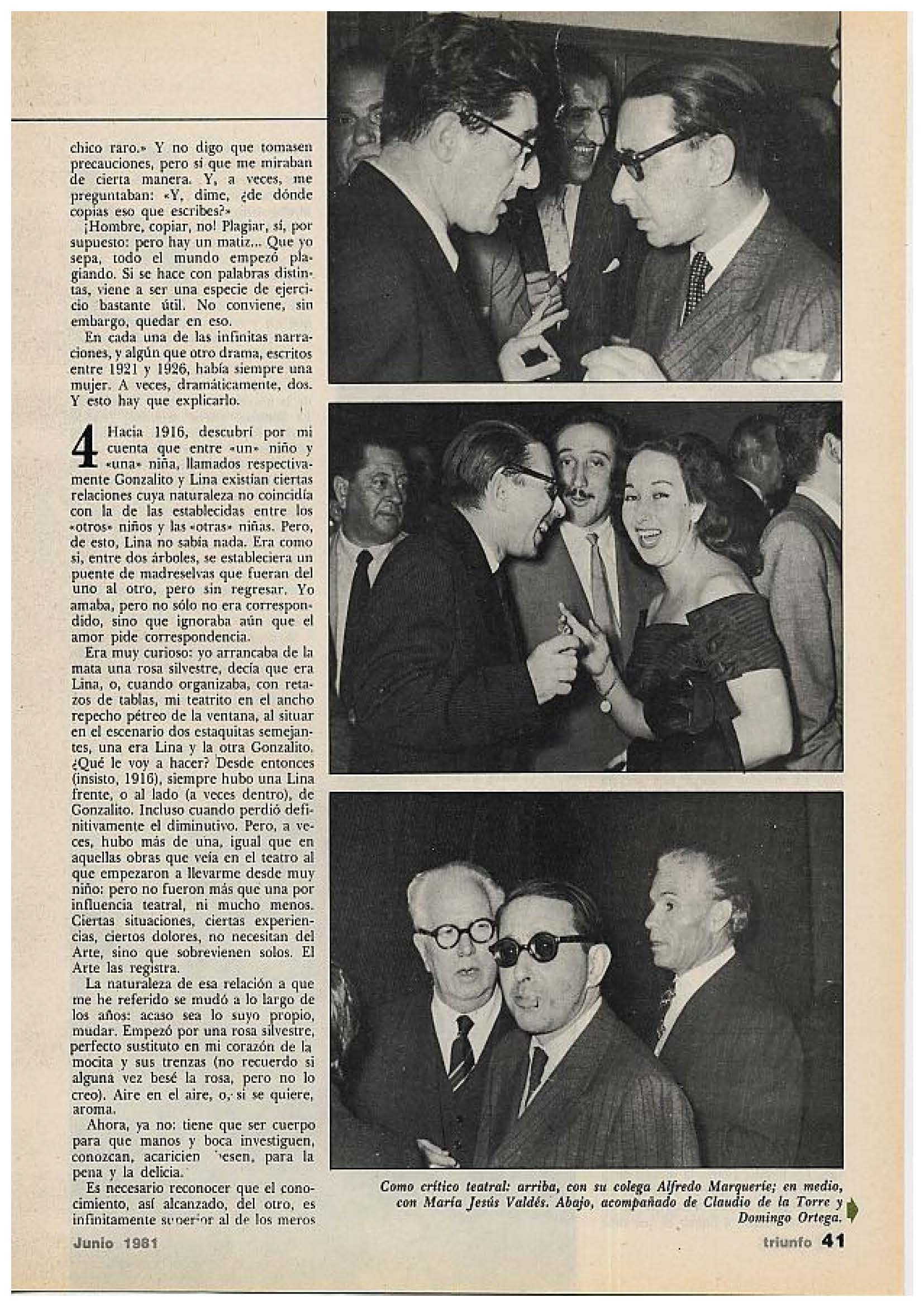 Portada de Autobiografía de Gonzalo Torrente Ballester (1981)